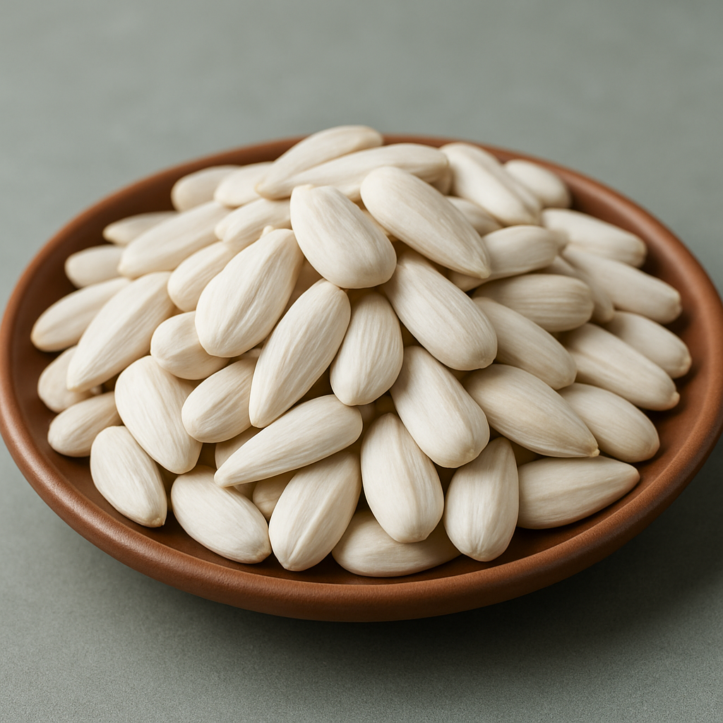 White sunflower seeds